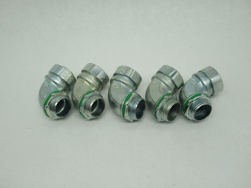 American Fittings STR10090 Steel Elbow Fitting 1" NPT Lot of 5 SHELF WEAR NOP