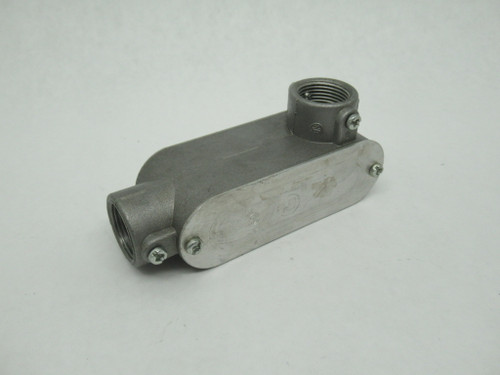 Commander CILRL-3/4 Cast Aluminum Conduit LRL Fitting 3/4" NPT SHELF WEAR NOP