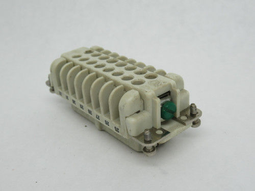 Thomas & Betts FS132B Female Connector 16P+G 17-32 16A 600V USED