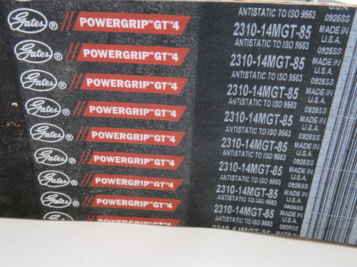 Gates 2310-14MGT-85 GT4 Rubber Synchronous Belt 165T 2310mmL SHELF WEAR NOP