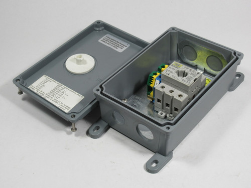 Hubbell HBLDS3 Circuit-Lock Disconnect Switch 30A 600VAC USED