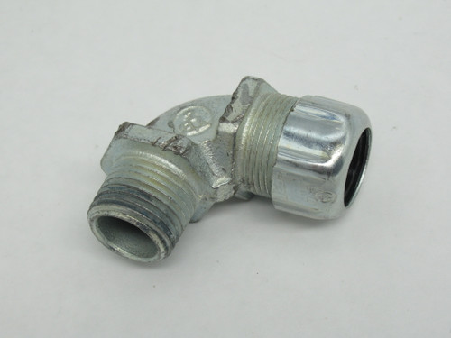 Thomas & Betts 2270 Elbow Strain Relief Fitting 1/2" NPT 0.45"-0.56" Range USED
