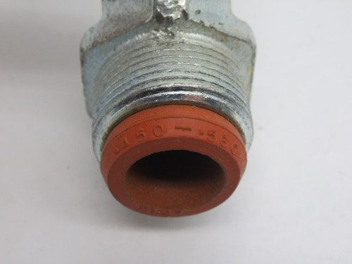 Thomas & Betts 2270 Elbow Strain Relief Fitting 1/2" NPT 0.45"-0.56" Range USED