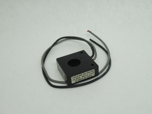 Flex-Core CTL-101T/100 Current Transducer 100A 200mA Size C 16" Wires USED