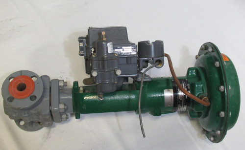 Fisher EZ 667 Size 30 Size 1 Flanged Steel Actuated Valve SHELF WEAR USED
