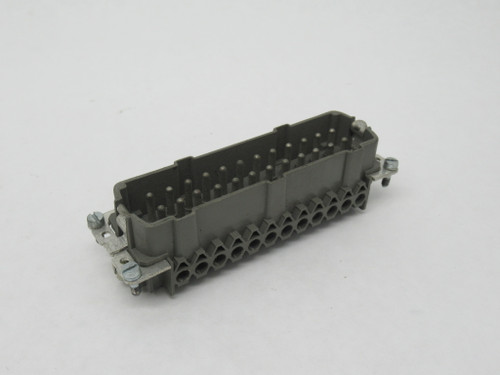 Wieland 70.310.2440 Male Connector 16A Size 24 24P+G USED