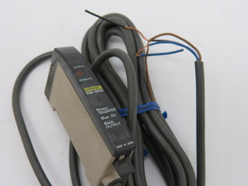 Omron E3X-NT41 Photoelectric Sensor 12-24VDC Shelf Wear NOP