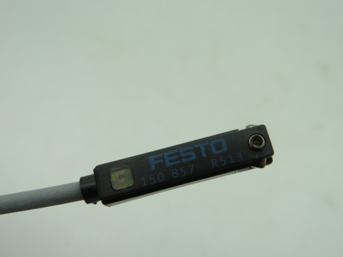 Festo 150857 SME-8-S-LED-24 Proximity Switch M8 3-Pin .3M Cable USED