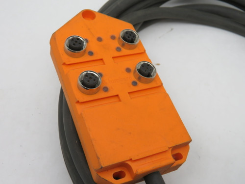 Lumberg ASBV4/LED-5 ASB with FIXCON-connector 4 ports USED