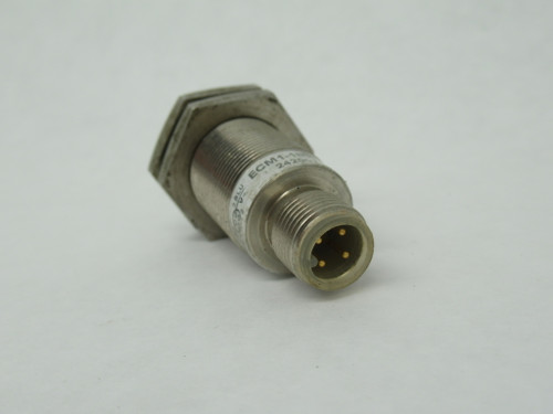 SCAN ECM1-1808N-ARS4 Proximity Sensor 10-30VDC 200mA 8mm Sensing USED