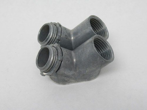 Sigma Electric 49671 Rigid to Box Pull Elbow 1/2" Zinc Lot of 2 NO GASKET NOP