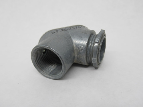 Sigma Electric 49672 Rigid to Box Pull Elbow 3/4" Cast Zinc NO GASKET NOP