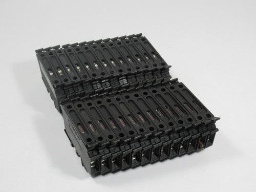 Phoenix Contact UK 6.3-HESILED 24 Fuse Terminal Block 15-30V Lot of 30 USED