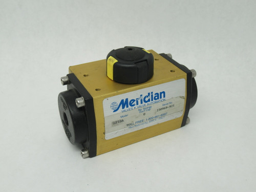 Meridian AP01DA0NG2BIS Pneumatic Rotary Actuator 1000 kPa 142 psi USED