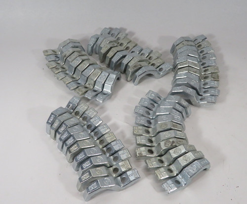 Thomas & Betts 1278 Malleable Iron Strap 1" Pipe 1/4" Bolt 50Pk BOX DAMAGE NEW
