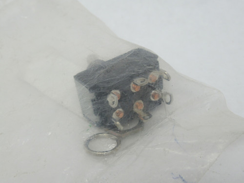 Cutler-Hammer 7565K5 Toggle Switch ON-NONE-ON 2PDT 15A 125V 10A 250V NOP