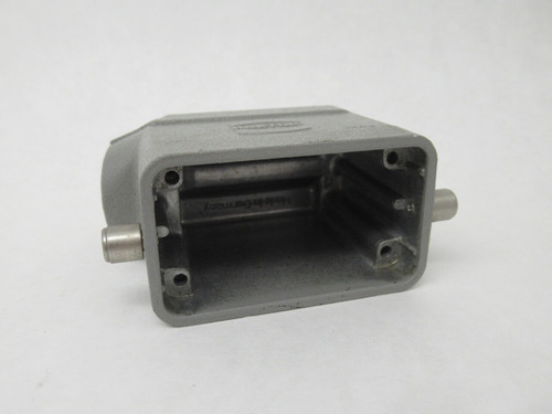 Harting 09300101541 Side Entry Connector Hood Single Lever PG16 10B USED