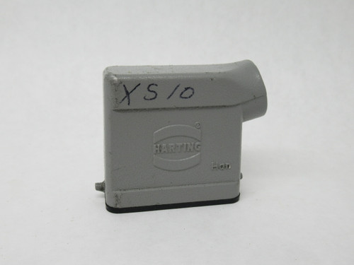 Harting 09200101541 Side Entry Connector Hood Single Lever PG16 Size 10A USED
