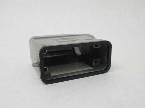 Harting 09200101541 Side Entry Connector Hood Single Lever PG16 Size 10A USED