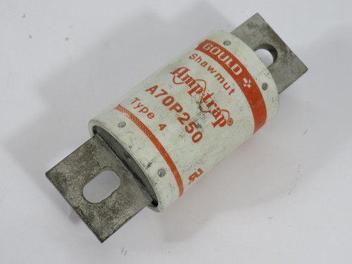 Gould Shawmut A70P250 Amp-Trap Fuse 250A 700VAC USED