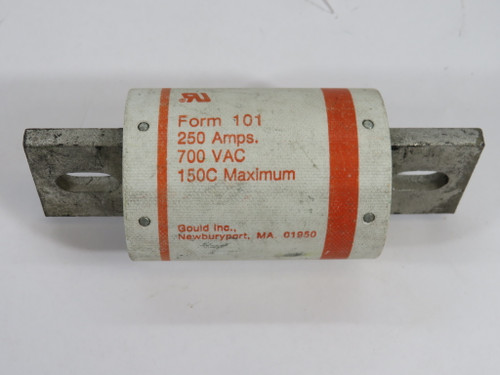 Gould Shawmut A70P250 Amp-Trap Fuse 250A 700VAC USED