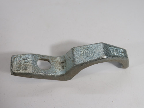 Thomas & Betts 1280 Malleable Iron Strap 1-1/2" Pipe 3/8" Bolt Lot of 9 WEAR NOP