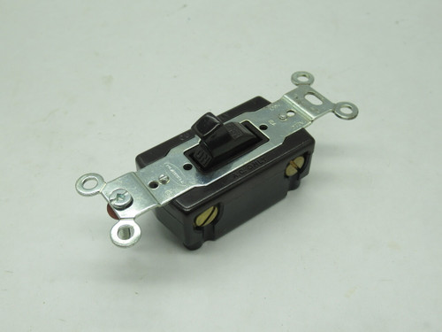 Hubbell 1201 Toggle Switch 15A 120/277V Single Pole USED