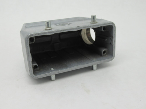 Contact 100820 Side Entry Hood Double Lever Bolts PG21 Size HB16 NO GLAND USED