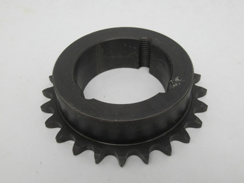 Martin 41BTL24-1610 Roller Chain Sprocket 1-5/8" Max Bore 24T 41C 1/2"P USED