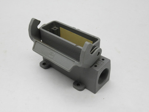 Harting 09200160251 Side Entry Housing Surface Mount 1 Lever PG16 Size 16A USED