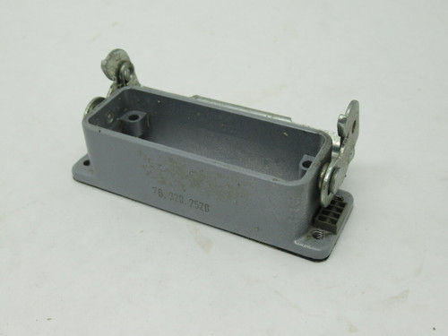 Wieland 76.320.2528 Bulkhead Mounting Housing Single Lever Size 16 USED