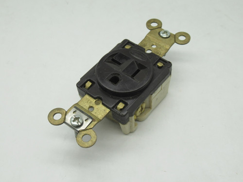 Hubbell 6331 Straight Blade Receptacle 20A 125V 3W 2P USED
