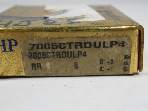 RHP 7005CTRSULP4 Super Precision Angular Contact Bearing 25x47x12mm SINGLE NEW