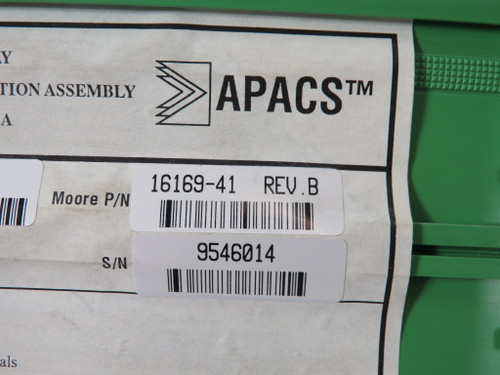 Moore 16169-41 APACS+SAM Relay Marshalled Termination Assembly USED