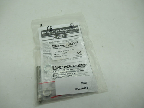 Pepperl+Fuchs NCB158GM50Z0V3 Proximity Sensor NWB