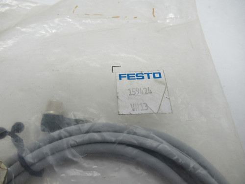 Festo 159424 SIM-M8-3WD-2,5-PSL-PU Connector Cable NWB