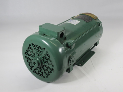 Baldor CDP3585 DC Motor 2HP 1750RPM 180VDC 145TC TEFC 9.6A SHELF WEAR/NO KEY RFB