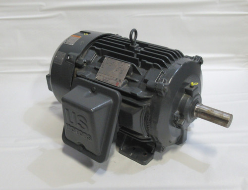 US Motors CD20P2G 20HP 1775RPM 575V 256T TEFC 3Ph 18.90A 60Hz SHELF WEAR NOP