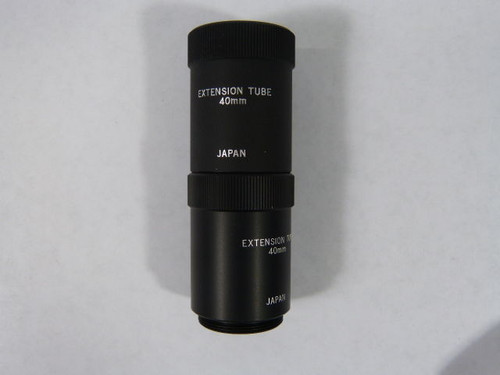 DVT LNC-XKIT-40/40MM Extension Tube for CCTV Lens 40mm Lot of 2 NOP