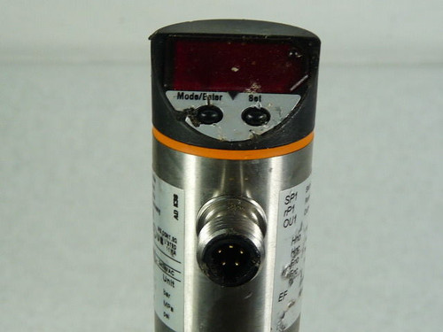 IFM PN4222 PN-100-SBN14-HFBOW/LS//V LED Display Pressure Monitor SHELF WEAR USED
