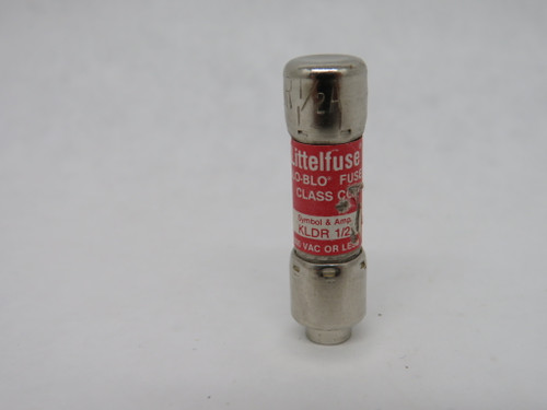 Littlefuse KLDR1/2 Current Limiting Time Delay Fuse 1/2A 600V USED