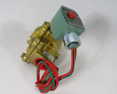 Asco 8210G4 2-Way Solenoid Valve NC 1" NPT 120VAC 60Hz 110V 50Hz BOX DAMAGE NEW