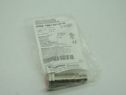 BAUMER IFRM 18N1701/S14L Proximity Sensor NWB