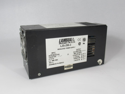 Lambda LZS-250-3 Power Supply 18-29.4VDC Output 115/230V 5A 47-63Hz Input USED