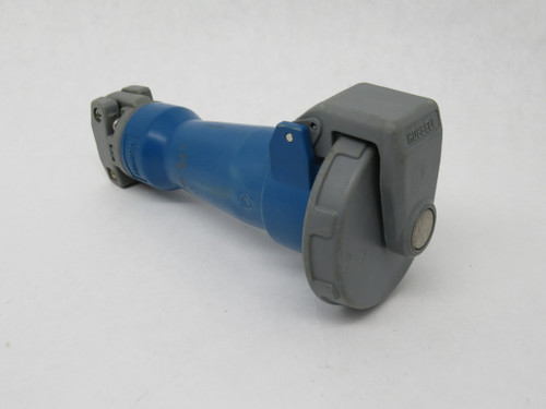 Hubbell 420C9W Heavy Duty Female Connector 20A 250V 4W 3P 3Ph USED