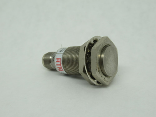 HTM FCS1-1805P-ARS4 Proximity Sensor 10-30VDC 200mA 5mm Range PNP NO USED
