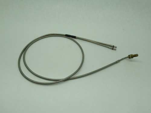 Banner BAT25S Fiber Optic Cable 60" Length 0.125" Diameter SHELF WEAR NOP
