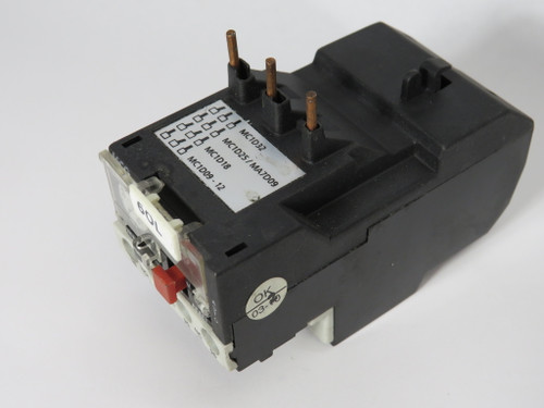 MCG MR2D09308 Thermal Overload Relay 2.50-4A 3P USED