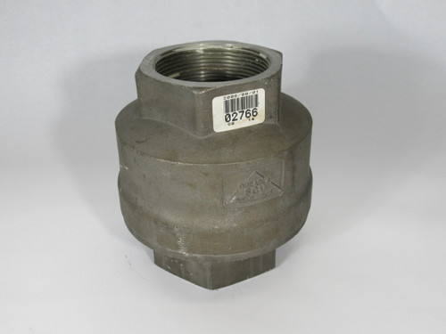 Durabla 8311 Inline Check Valve 3" NPT 750 CWP/500 WSP 510 psi @ 470F USED