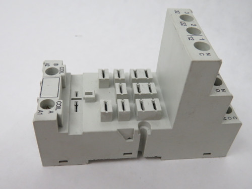 Allen-Bradley 700-HN153 Series A Relay Socket 15A 300VAC 11-Blade USED